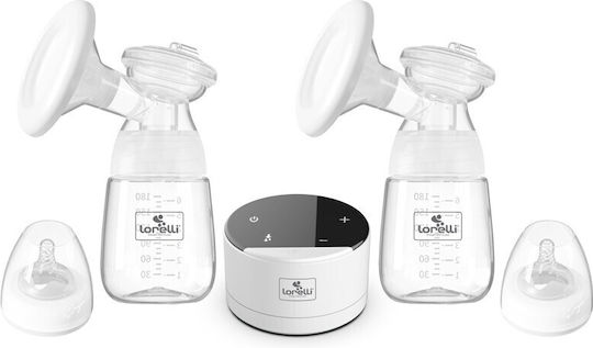 Lorelli Electric Double Breast Pump Daily Comfort Double Electric BPA Free White 180ml
