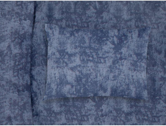 Dimcol Set Super dublu 4buc 240x270cm Shadow 15 Dark Blue