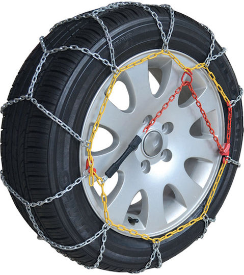 Cartech Strong & Safe Snow Chains with Thickness 9mm for Passenger Car 2pcs