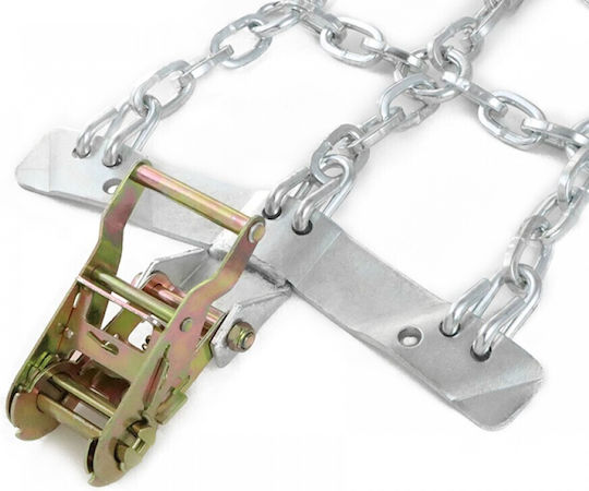 Small Anti-Skid Chains 9mm Thick for Truck 2 Pieces