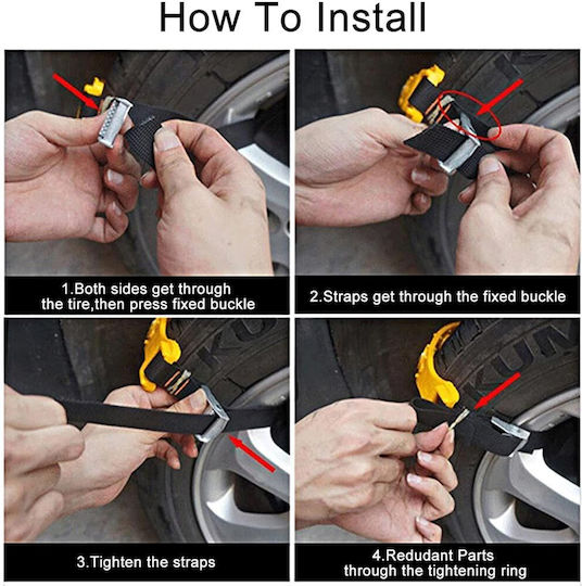 Anti-slip Straps Passenger Car 10pcs