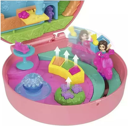 Mattel Sparkle Cove Adventure Floatie Compact Polly Pocket Adventure Moped for Age 4+