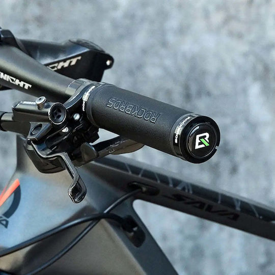 Rockbros 40210003001 BMX Bicycle Handlebar Grips in Black Color