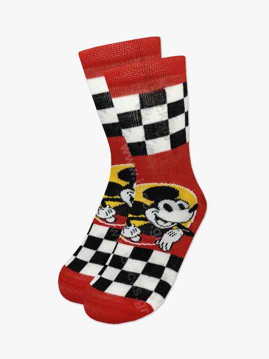 Disney Kids' Socks Red