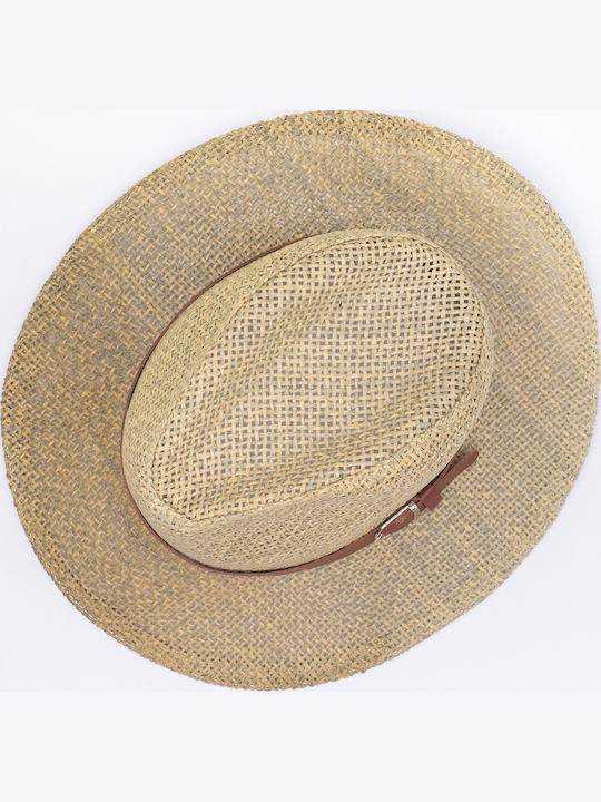 Brims and Trims 7166 Καπέλο Panama Μπεζ