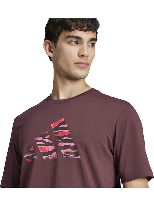 Graphic Tee T-shirt Bordeaux