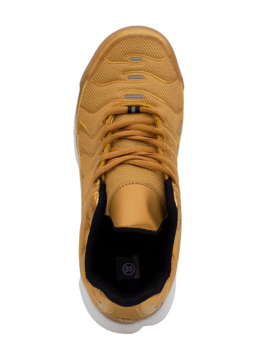 Sneakers Χρυσά