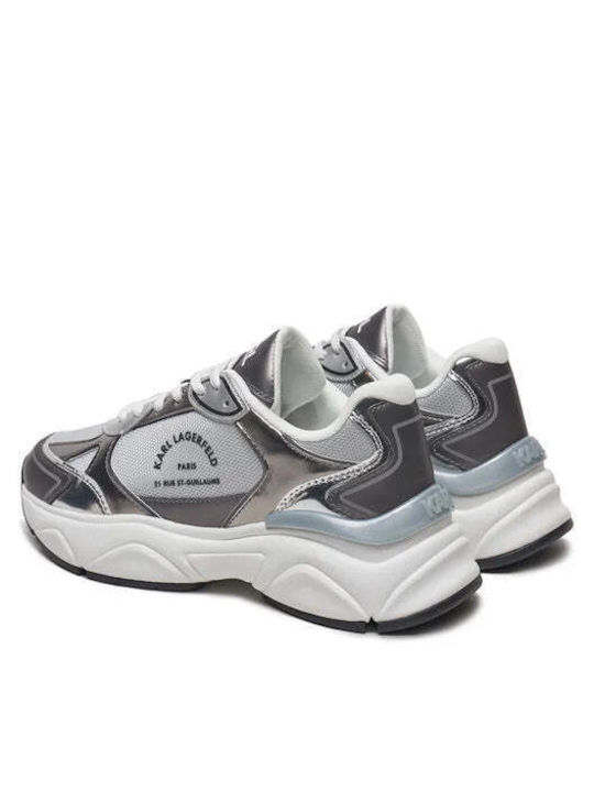 Komet Maison Karl Metalmix Sneakers Silver
