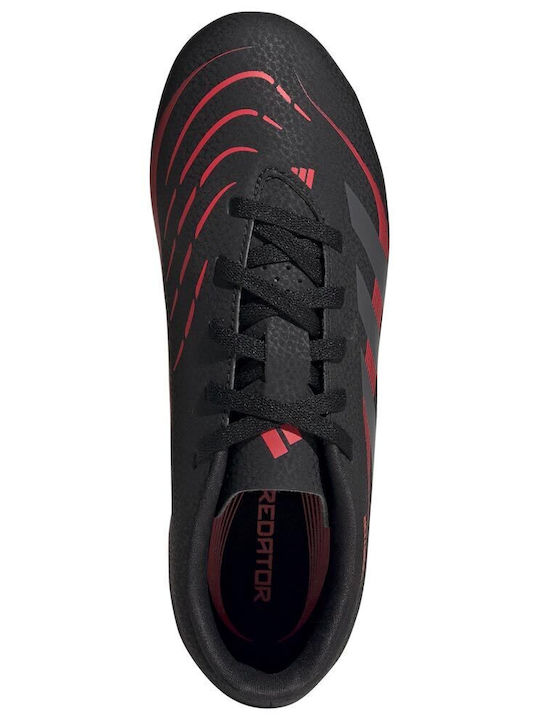 adidas Predator Club Ποδοσφαιρικά Παπούτσια με Τάπες FG/MG Μαύρα