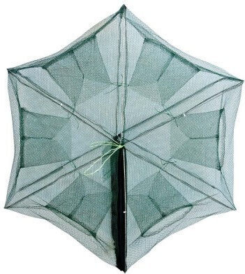 Capcană Racetrack 6 Găuri Plasă Fină Înălțime 25 Cm Diametru 80 Cm