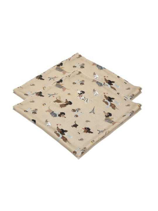La Millou Musselin-Kuscheldecken 70x70cm. 2Stück