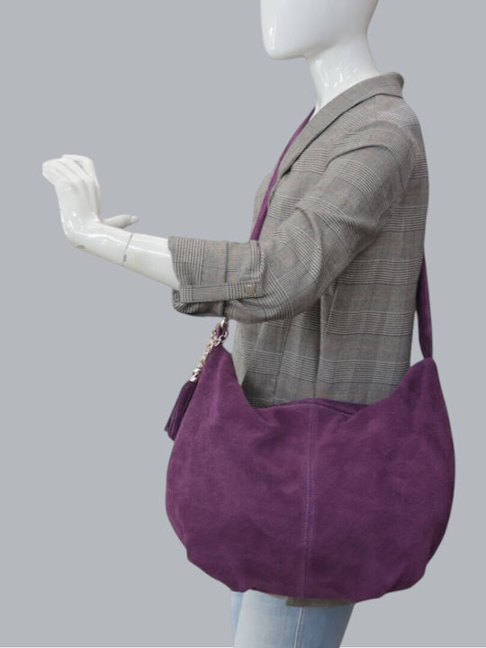 Leather Women's Bag Shoulder Taupe