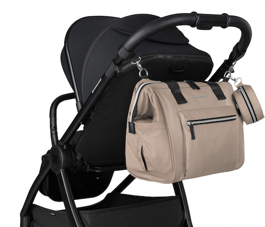 Kikka Boo Shoulder/Hand Diaper Bag Maxi Beige 40x27x22cm.