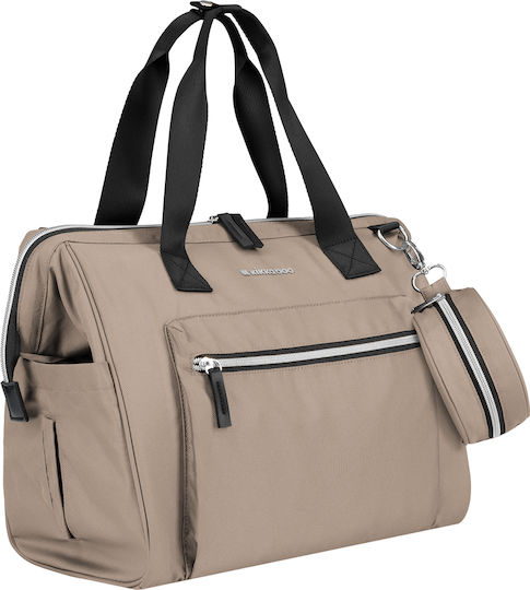 Kikka Boo Shoulder/Hand Diaper Bag Maxi Beige 40x27x22cm.