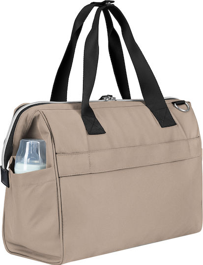 Kikka Boo Shoulder/Hand Diaper Bag Maxi Beige 40x27x22cm.