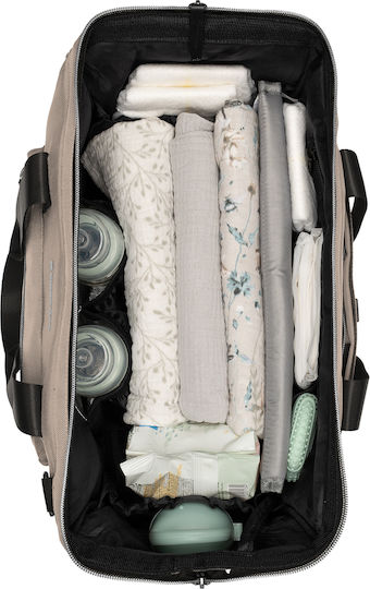 Kikka Boo Shoulder/Hand Diaper Bag Maxi Beige 40x27x22cm.