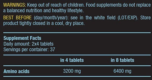 Biotech USA Mega 6880mg 500 Ταμπλέτες