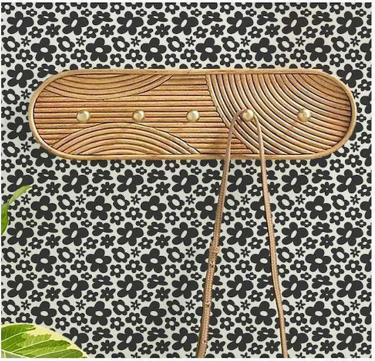 Αυτοκόλλητη Ταπετσαρία Τοίχου Λευκή 100x40cm