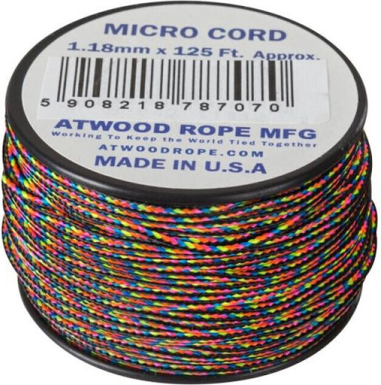 Atwood Ropes Mfg Micro Αρτάνη Νήμα Επιβίωσης 125ft Κογιότ