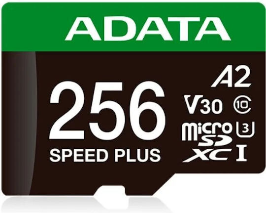 Adata microSDXC 256GB Class 10 U3 V30 A2 UHS-I