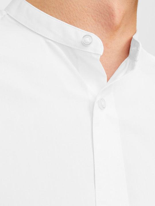 Long-sleeved Cotton Shirt White