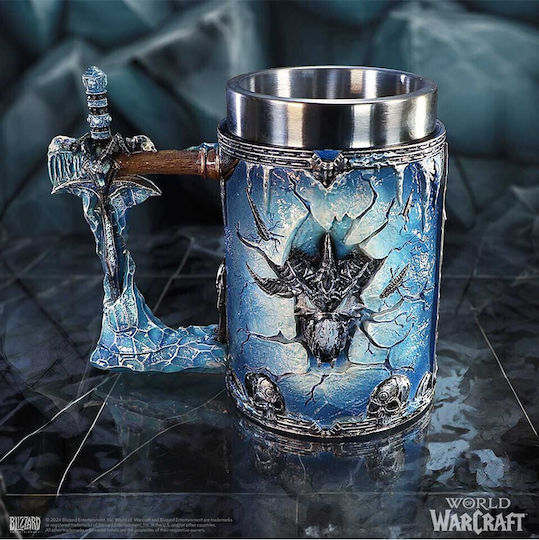 Nemesis Now Tankard Πoτήρια Μπύρας / Κοκτέιλ Inox Γκρι