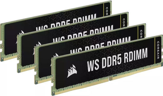 Corsair WS 64ГБ DDR5 RAM с 4 модула (4x16GB) и Скорост 6000 за Сървър