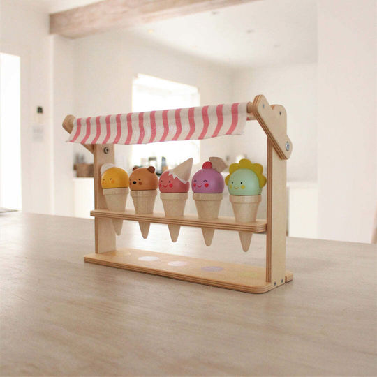 Tender Leaf Toys Магазинче за сладоледи от дърво