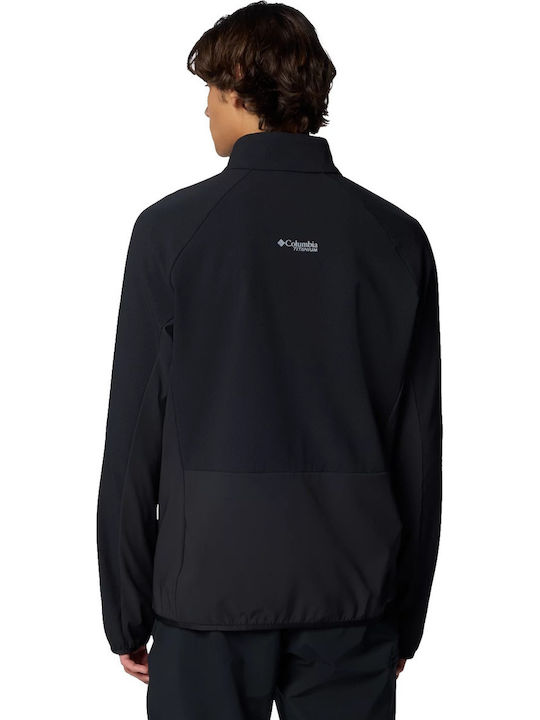 Ridge Ανδρική Ζακέτα Fleece Czarne