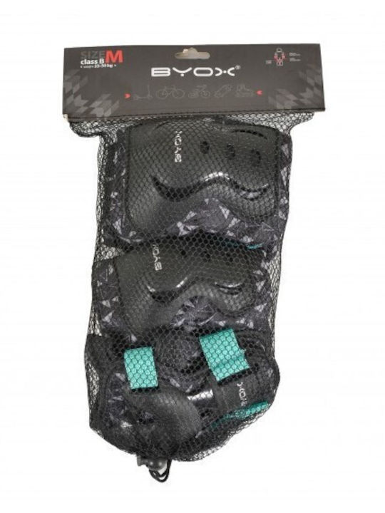 Byox Setul de echipament de protecție pentru Rollers Albastru