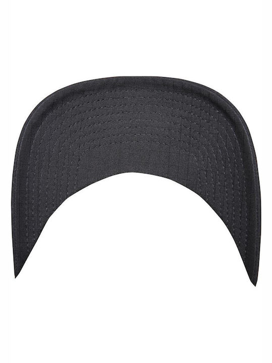 110 Flexfit Ripstop Mesh Cap Black Ss22 110rm-00007