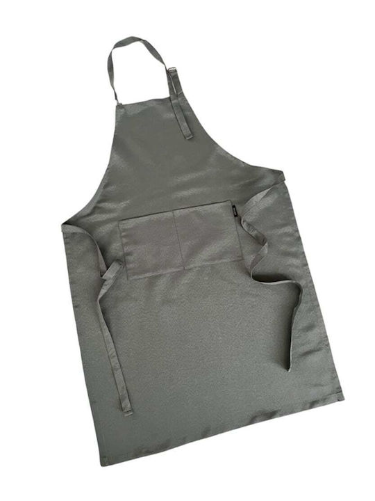 Pennie Apron Gray 90x65cm