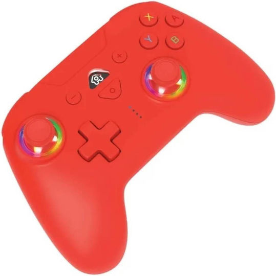 Subsonic Wireless Gamepad for Switch Red