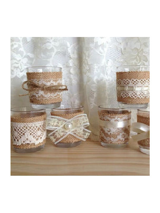 Fabi Decoration Fabric Burlap Natural