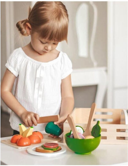 Joueco Cutting Vegetables από Ξύλο για 3+ Ετών 14τμχ