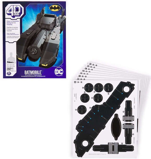 4d Puzzles - Retro Batmobile (6070178) / Toys