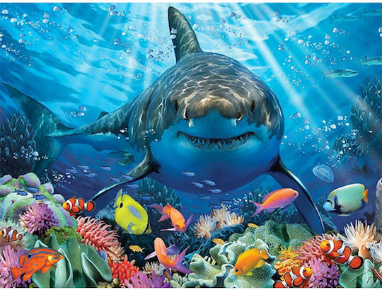 Great White Shark Puzzle 2D 500 Pieces