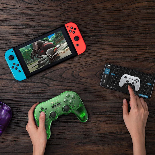 8Bitdo Pro 2 Hall Edition Wireless Gamepad for Android / PC / Switch Jade Green