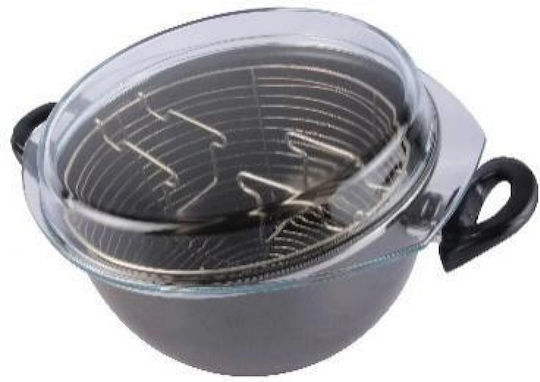 Vitrinor Βαθιά Ανοξείδωτη Κατσαρόλα 4lt / 24cm