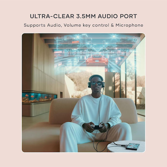 Satechi Mobile Xr Hub Audio Adapter Glasses Ar Xr Type-c Male 1 X Type-c 100w 1 X Type-c 10gbps 4k@60hz 1 X 3.5mm Aux Jack Space Grey St-hxrajm