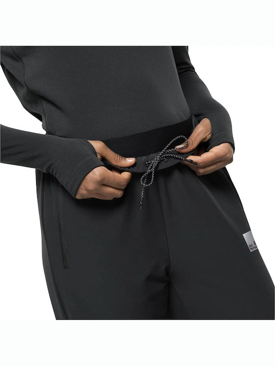 Jack Wolfskin Women's Hiking Long Trousers Black