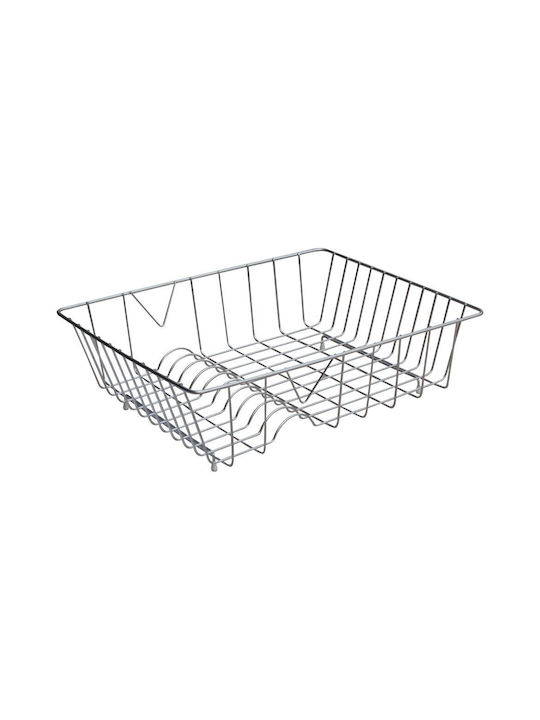 Apell Over Sink Dish Draining Rack from Stainless Steel in Silver Color 37x31.5cm