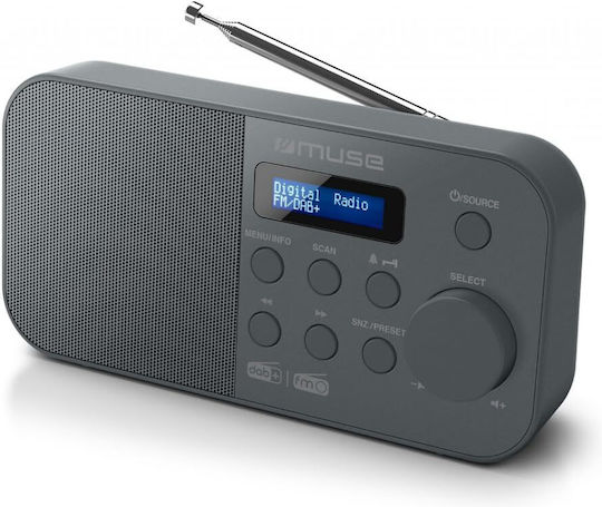 Muse M-109 DB Φορητό Ραδιόφωνο Μπαταρίας DAB+ Μαύρο