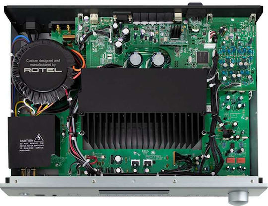 Rotel A12MKII Integrated Hi-Fi Amplifier Stereo 120W/4Ω 60W/8Ω Black