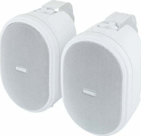 Apart Audio Apart Παθητικά Επιτοίχια Ηχεία 20W (Ζεύγος) Λευκά 12-OVO5-W
