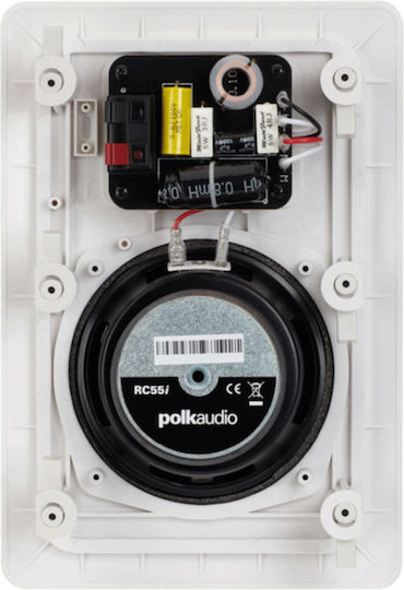 Polk Audio Rc 55i Εντοιχιζόμενο Ηχείο 100W (Τεμάχιο) Λευκό