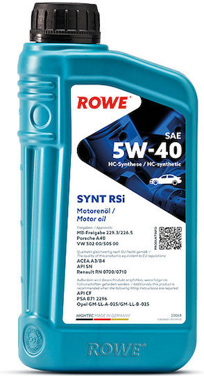 Rowe Λάδι Αυτοκινήτου 5W-40 1lt
