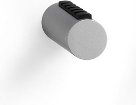 Inofix Haken Badezimmer Einzeln Schrauben 3.4x3.1cm Silber Inofix Haken Badezimmer Einzeln Schrauben 3.4x3.1cm Silber