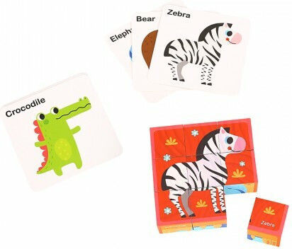 Holz Kinderpuzzle 15pcs Tooky Toys