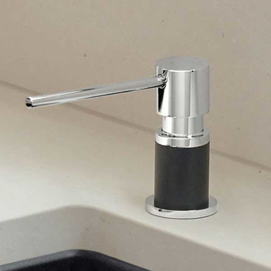 Blanco Lato Built-in Kitchen Dispenser Metallic Grey/Chrome 300ml